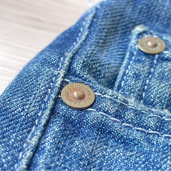 7 for All mankind A Pocket Dark Denim Men’s Jeans 30 T530061U - Picture 7 of 11